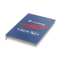 Thumbnail for Life is a journey Enjoy the Flight Designed Notebooks
