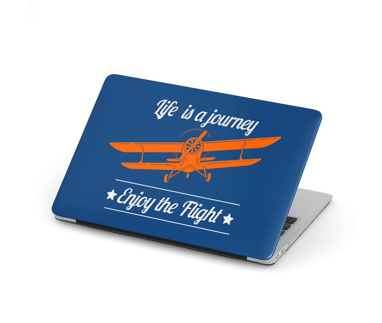 Life is a journey Enjoy the Flight Designed Macbook Cases