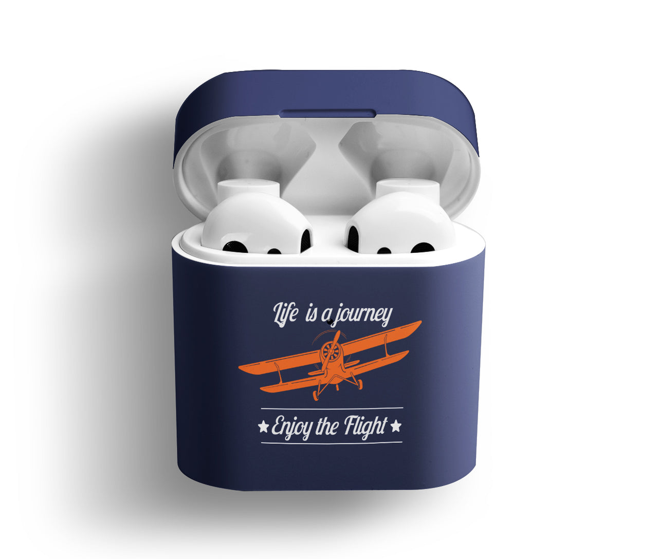 Life is a journey Enjoy the Flight Designed AirPods Cases