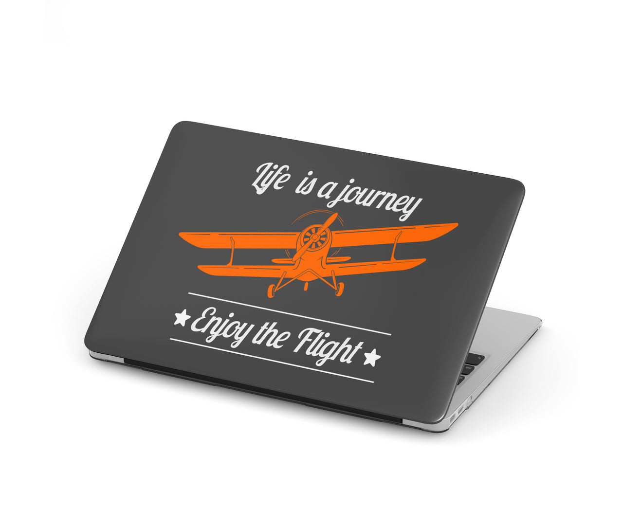 Life is a journey Enjoy the Flight Designed Macbook Cases