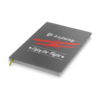 Thumbnail for Life is a journey Enjoy the Flight Designed Notebooks