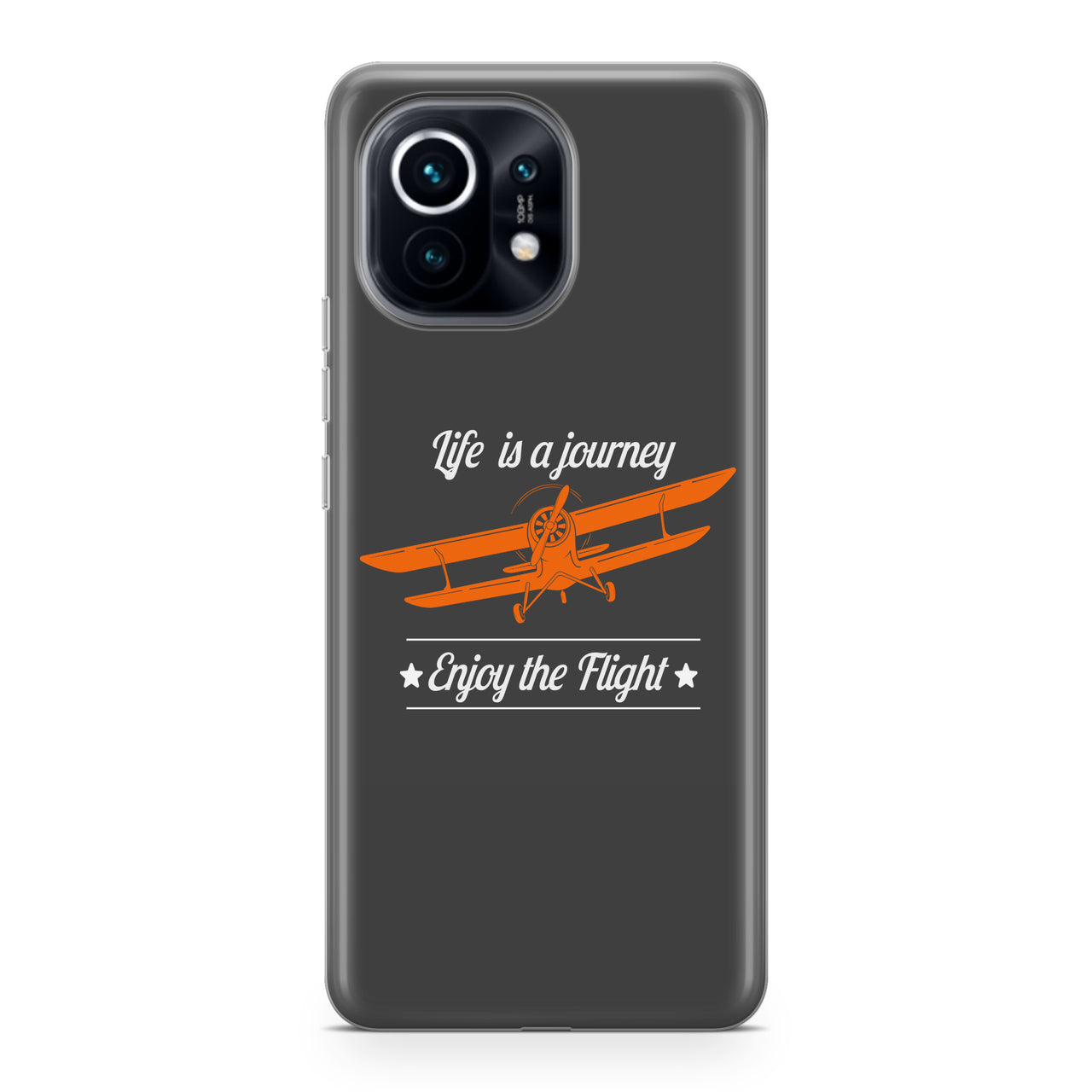 Life is a journey Enjoy the Flight Designed Xiaomi Cases
