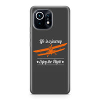 Thumbnail for Life is a journey Enjoy the Flight Designed Xiaomi Cases