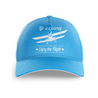 Thumbnail for Life is a journey Enjoy the Flight Printed Hats