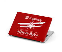 Thumbnail for Life is a journey Enjoy the Flight Designed Macbook Cases
