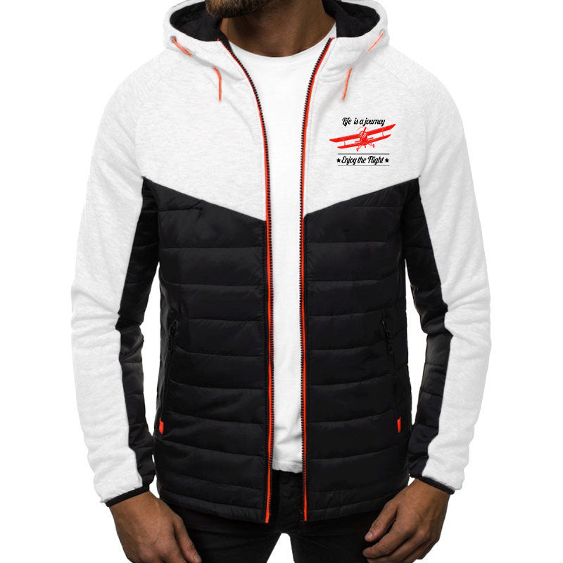 Life is a journey Enjoy the Flight Designed Sportive Jackets