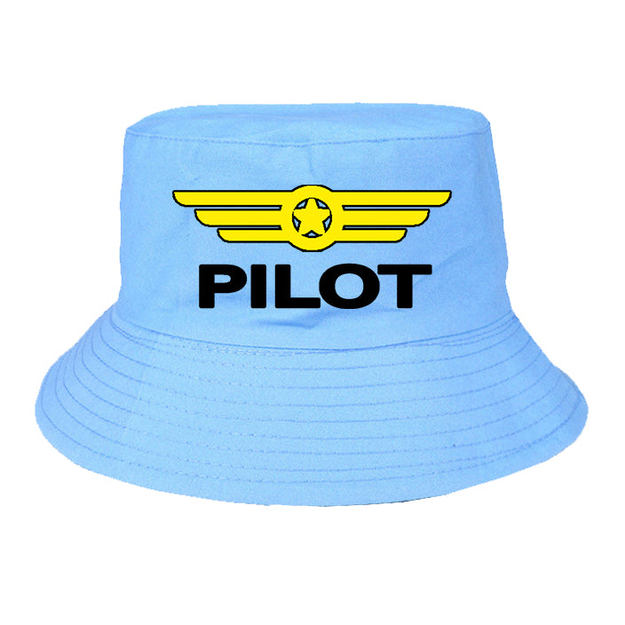 Pilot & Badge Designed Summer & Stylish Hats