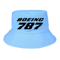 Thumbnail for Boeing 787 & Text Designed Summer & Stylish Hats