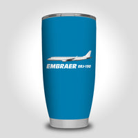 Thumbnail for The Embraer ERJ-190 Designed Tumbler Travel Mugs