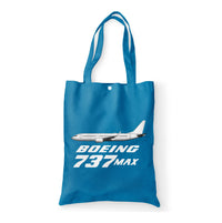 Thumbnail for The Boeing 737Max Designed Tote Bags