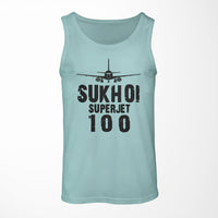 Thumbnail for Sukhoi Superjet 100 & Plane Designed Tank Tops