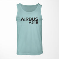Thumbnail for Airbus A319 & Text Designed Tank Tops