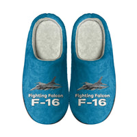 Thumbnail for The Fighting Falcon F16 Designed Cotton Slippers