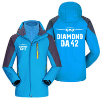 Thumbnail for Diamond DA42 & Plane Designed Thick Skiing Jackets