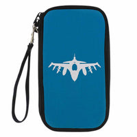 Thumbnail for Fighter Jet 16 Silhouette Designed Travel Cases & Wallets