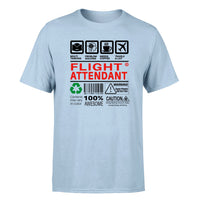 Thumbnail for Flight Attendant Label Designed T-Shirts