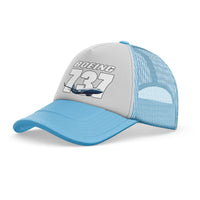 Thumbnail for Super Boeing 737+Text Designed Trucker Caps & Hats
