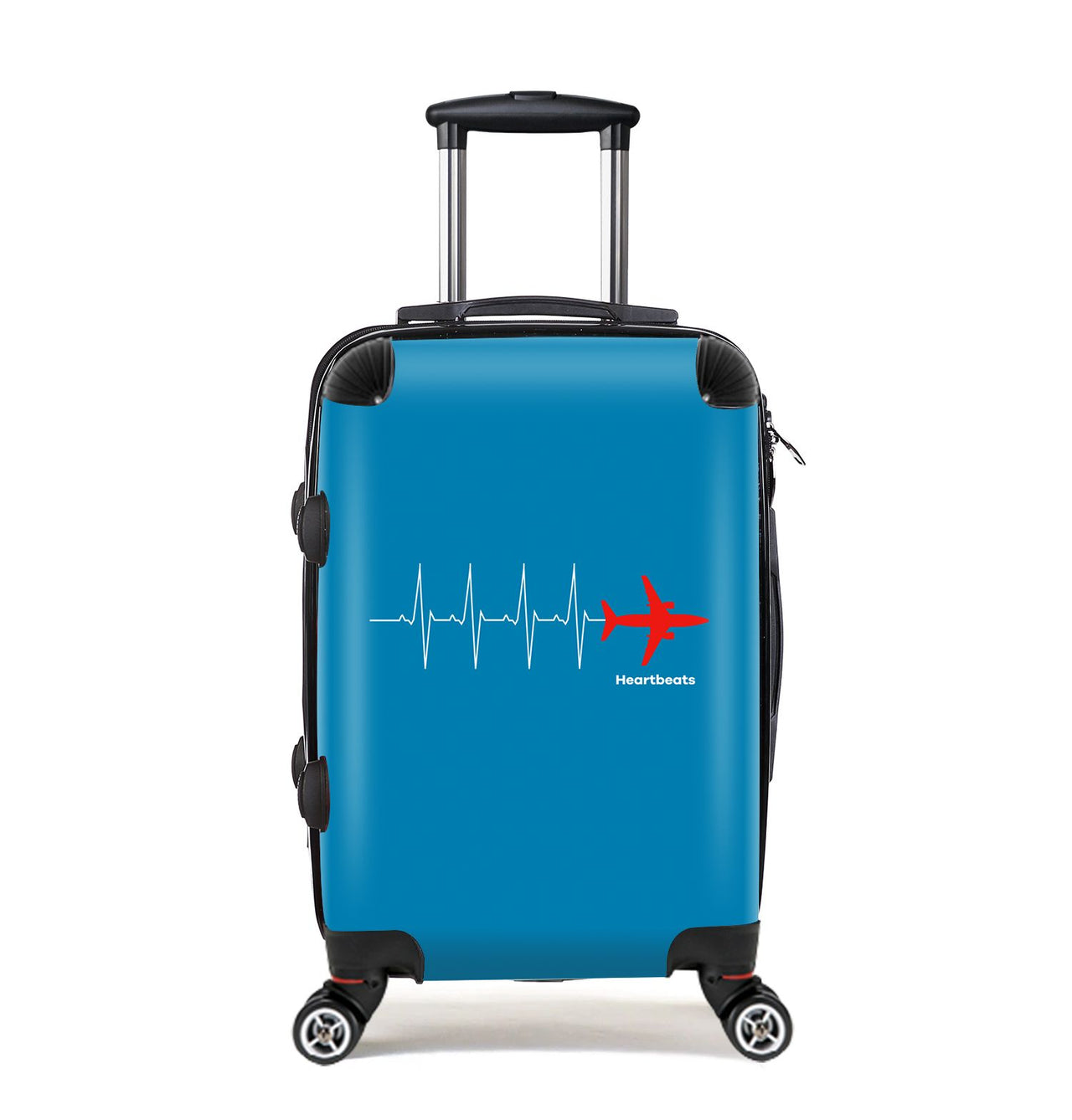 Aviation Heartbeats Designed Cabin Size Luggages