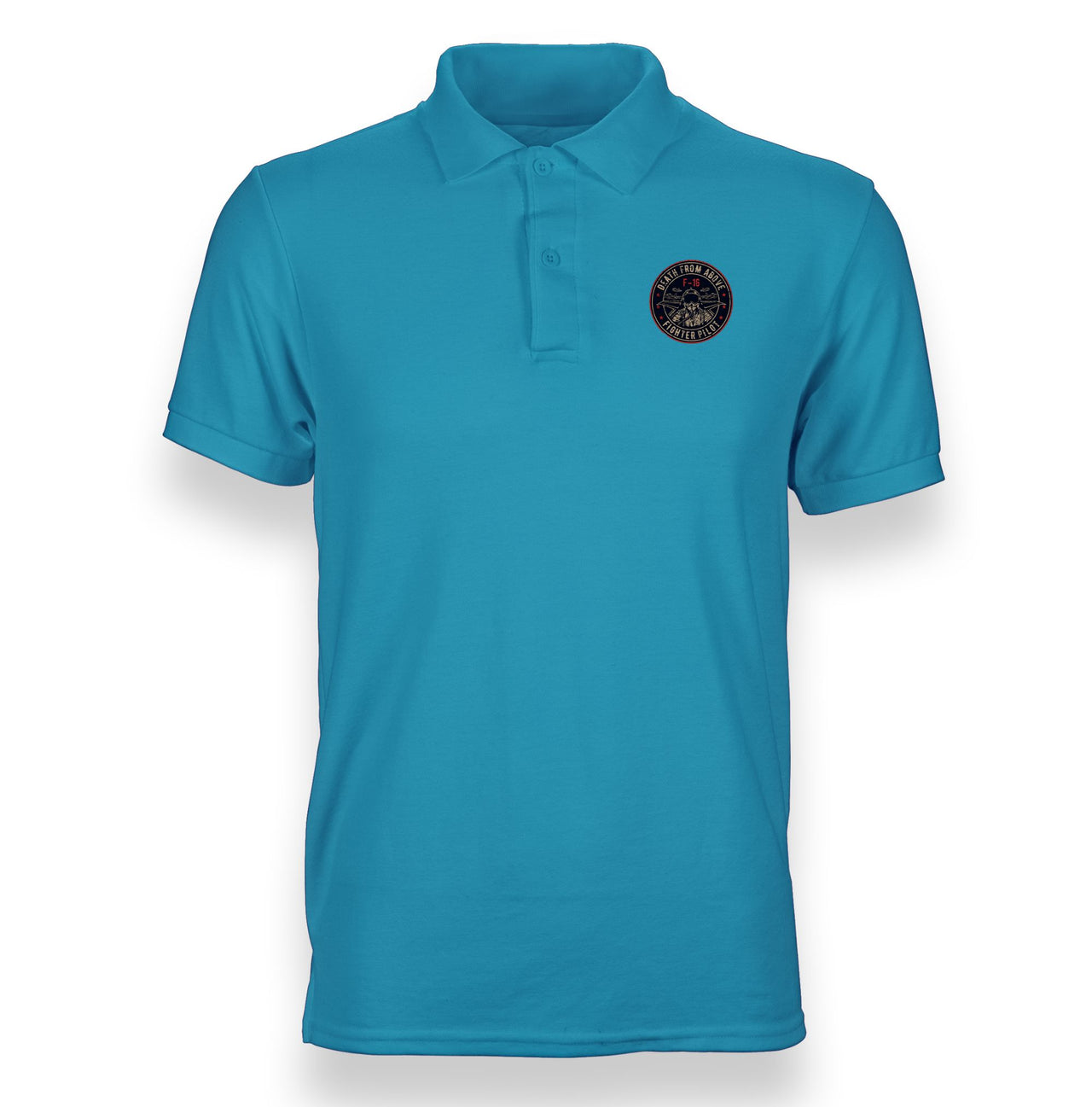 Fighter Jet 16 - Death From Above Designed "WOMEN" Polo T-Shirts