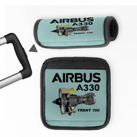 Thumbnail for Airbus A330 & Trent 700 Engine Designed Neoprene Luggage Handle Covers
