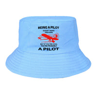 Thumbnail for If You're Cool You're Probably a Pilot Designed Summer & Stylish Hats