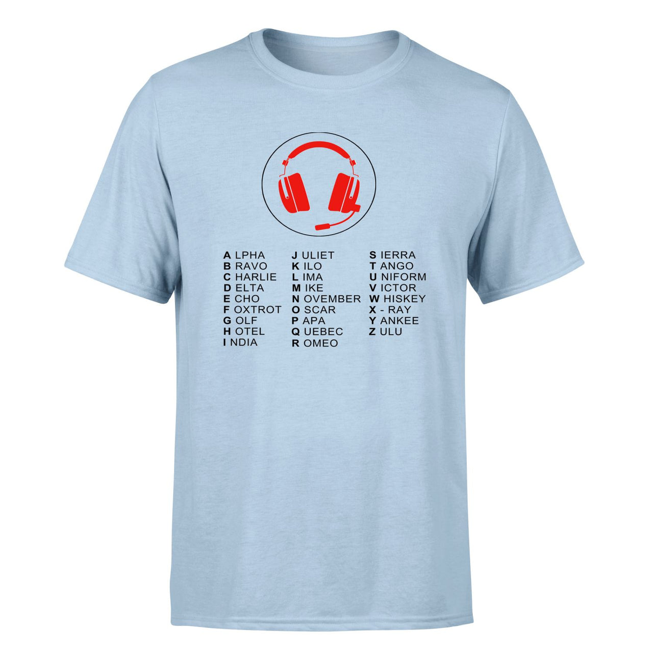 Aviation Alphabet 3 Designed T-Shirts