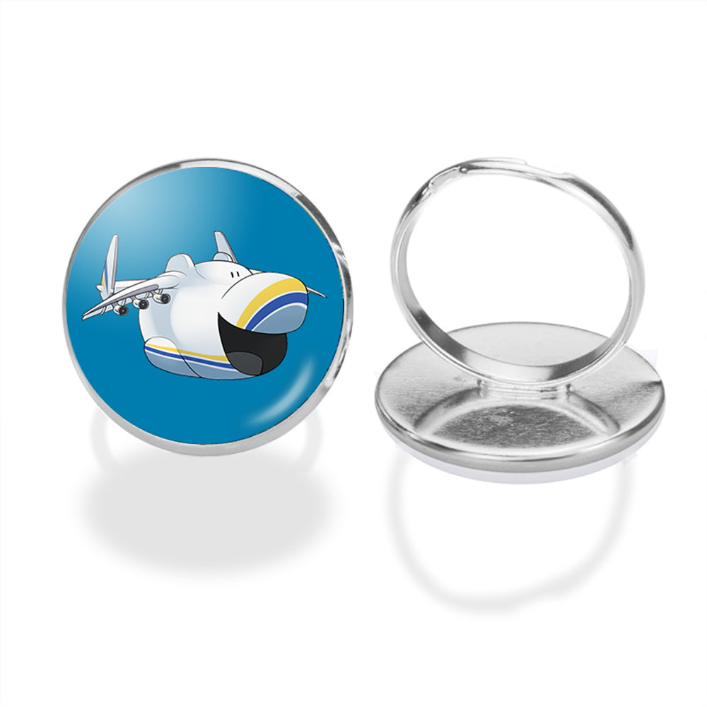 Antonov 225 Mouth Designed Rings