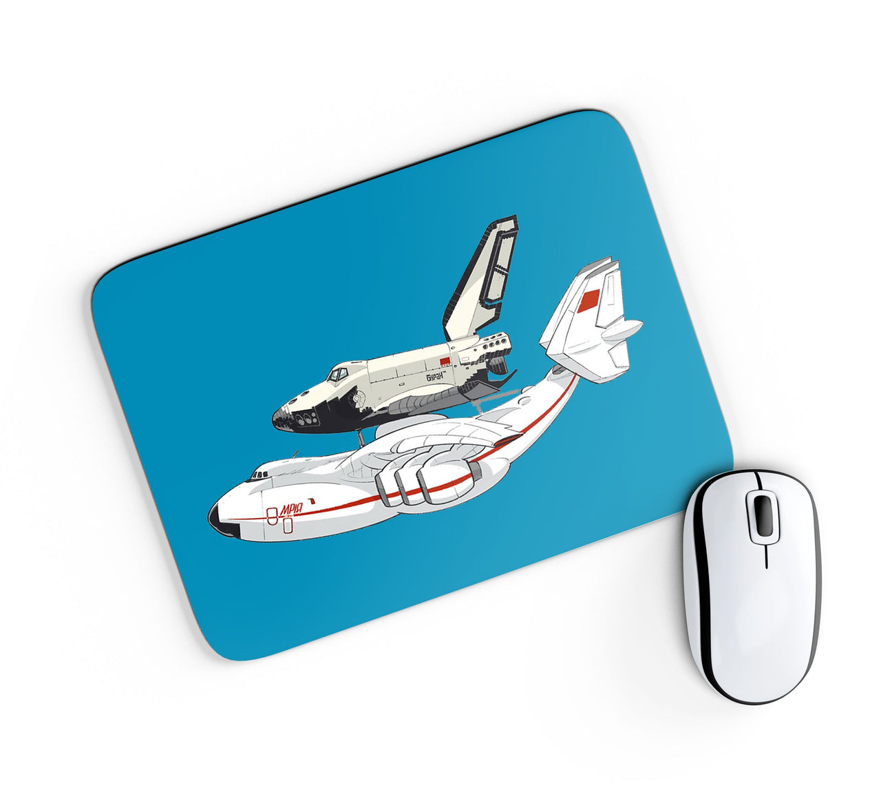 Buran & An-225 Designed Mouse Pads