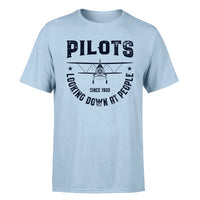 Thumbnail for Pilots Looking Down at People Since 1903 Designed T-Shirts