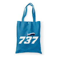 Thumbnail for Super Boeing 737-800 Designed Tote Bags