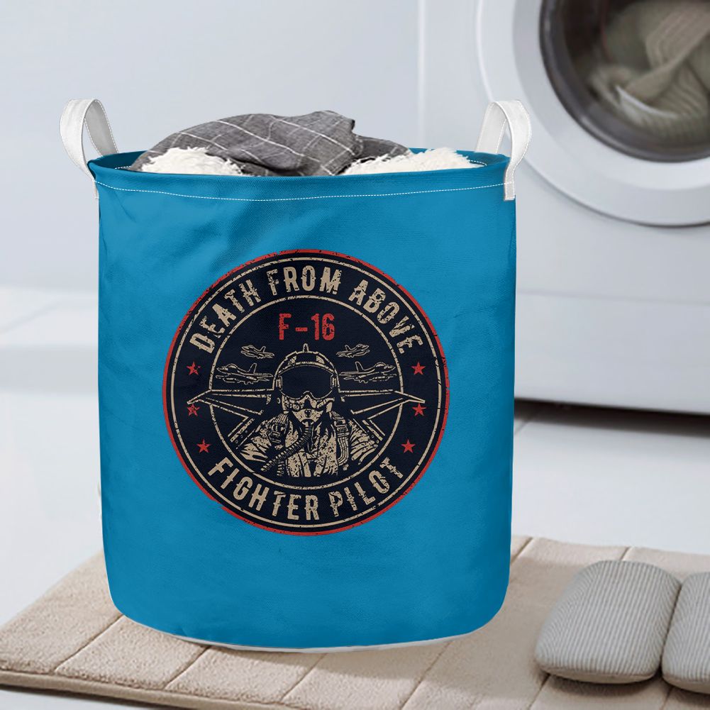 Fighter Jet 16 - Death From Above Designed Laundry Baskets
