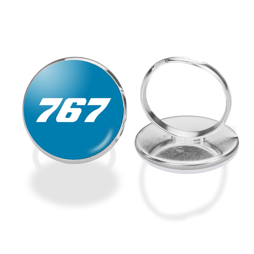 767 Flat Text Designed Rings