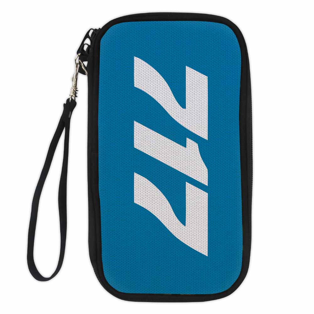 Boeing 717 Text Designed Travel Cases & Wallets