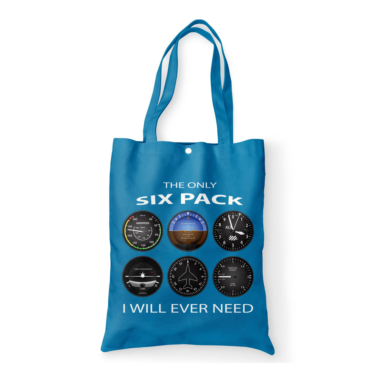 The Only Six Pack I Will Ever Need Designed Tote Bags