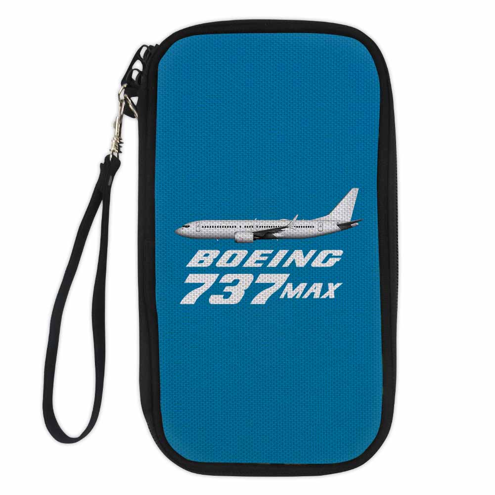 The Boeing 737Max Designed Travel Cases & Wallets