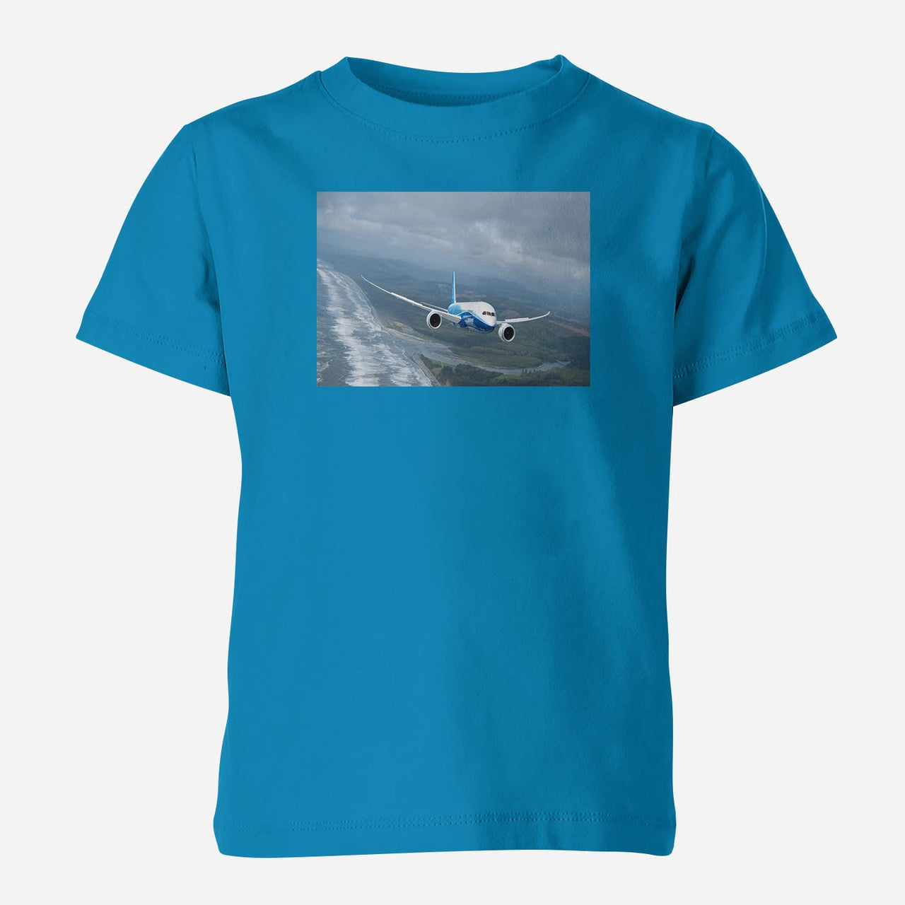 Cruising Boeing 787 Designed Children T-Shirts