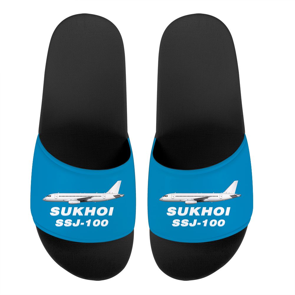 Sukhoi Superjet 100 Designed Sport Slippers