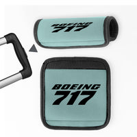 Thumbnail for Boeing 717 & Text Designed Neoprene Luggage Handle Covers