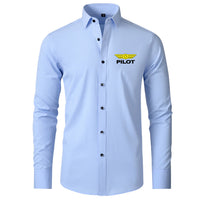 Thumbnail for Pilot & Badge Designed Long Sleeve Shirts
