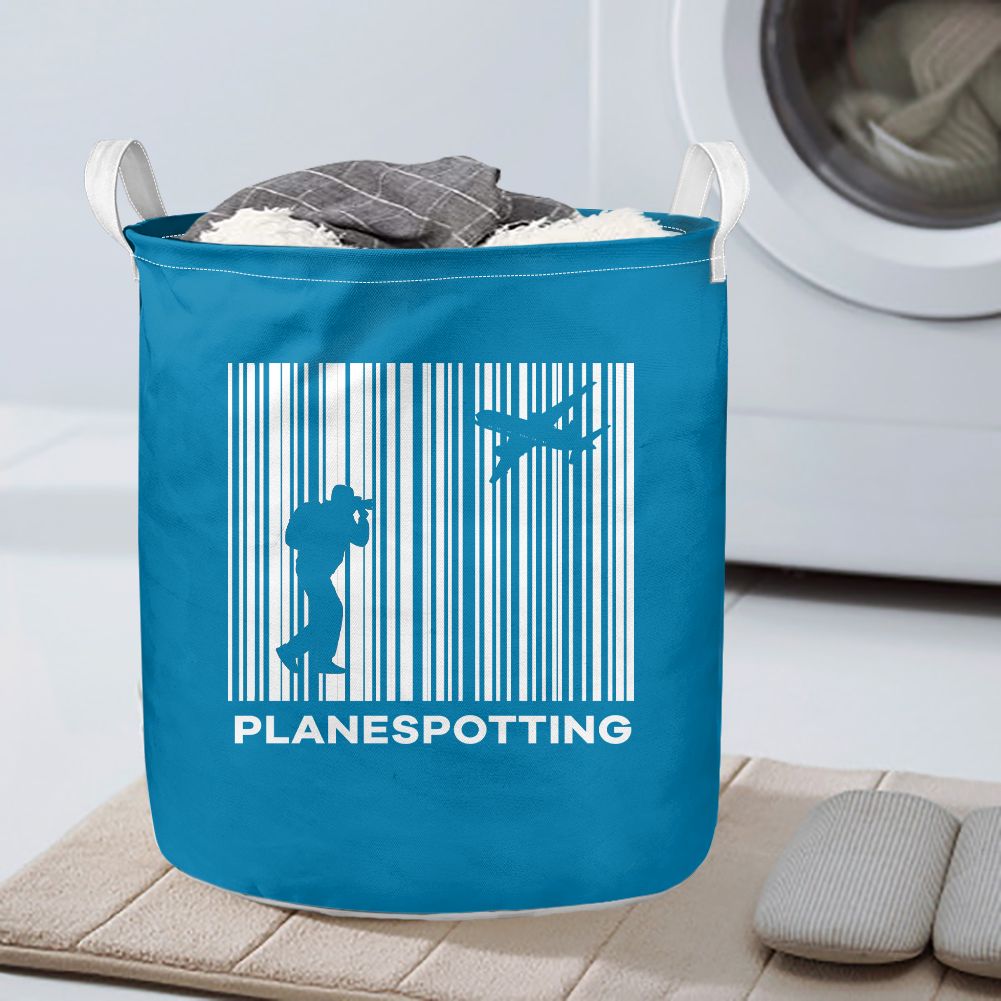 Planespotting Designed Laundry Baskets