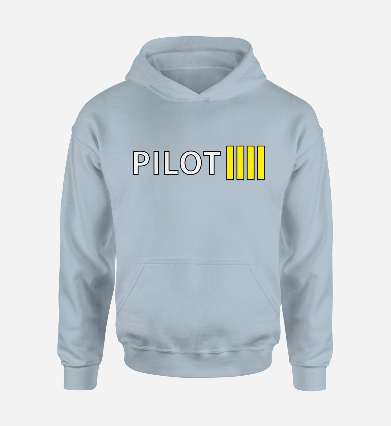 Pilot & Stripes (4 Lines) Designed Hoodies