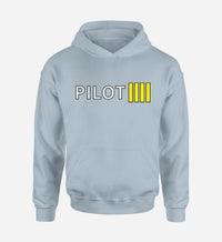 Thumbnail for Pilot & Stripes (4 Lines) Designed Hoodies