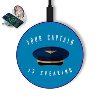Thumbnail for Your Captain Is Speaking Designed Wireless Chargers