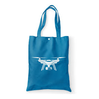 Thumbnail for Drone Silhouette Designed Tote Bags
