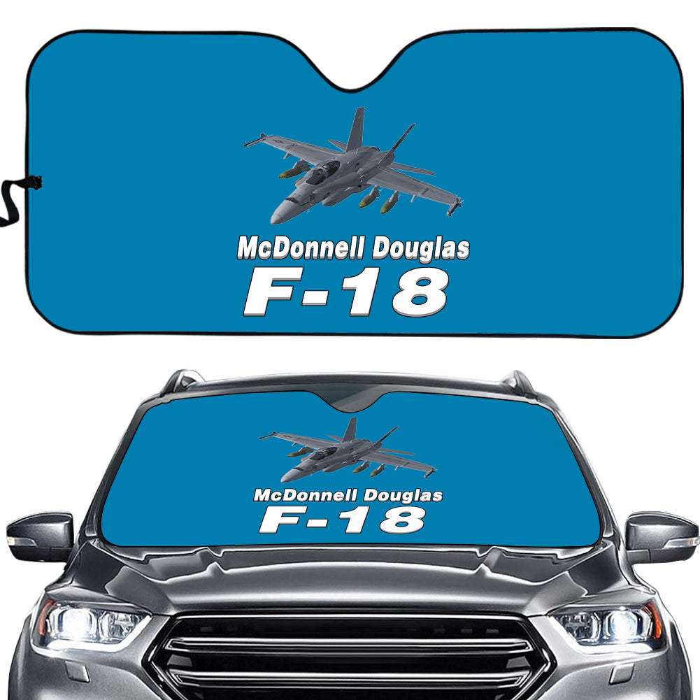 The McDonnell Douglas F18 Designed Car Sun Shade