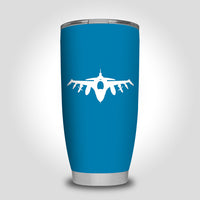 Thumbnail for Fighter Jet 16 Silhouette Designed Tumbler Travel Mugs