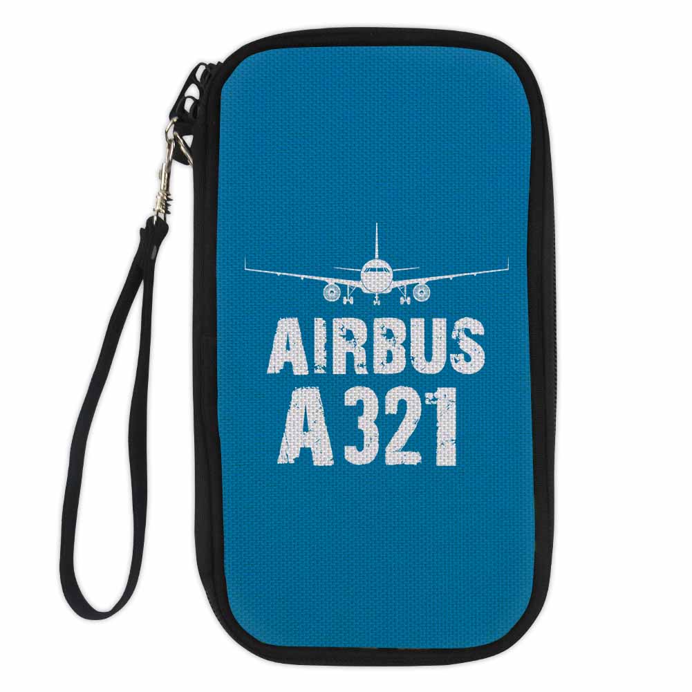 Airbus A321 & Plane Designed Travel Cases & Wallets