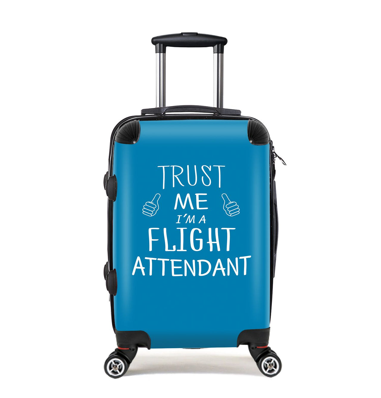 Trust Me I'm a Flight Attendant Designed Cabin Size Luggages