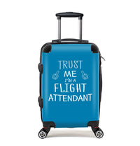 Thumbnail for Trust Me I'm a Flight Attendant Designed Cabin Size Luggages