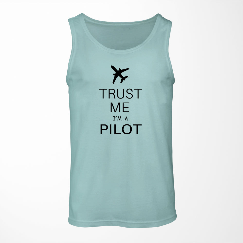 Trust Me I'm a Pilot 2 Designed Tank Tops